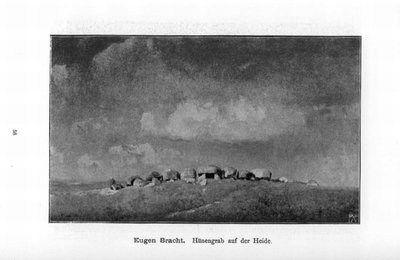 Megalithic Tomb on the Heath by Eugen Felix Prosper Bracht